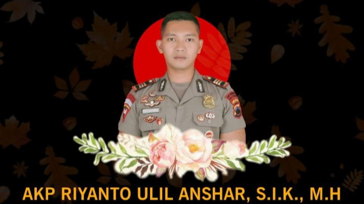 Kasat Reskrim Polres Solok Selatan AKP Riyanto Ulil Anshar meninggal dunia