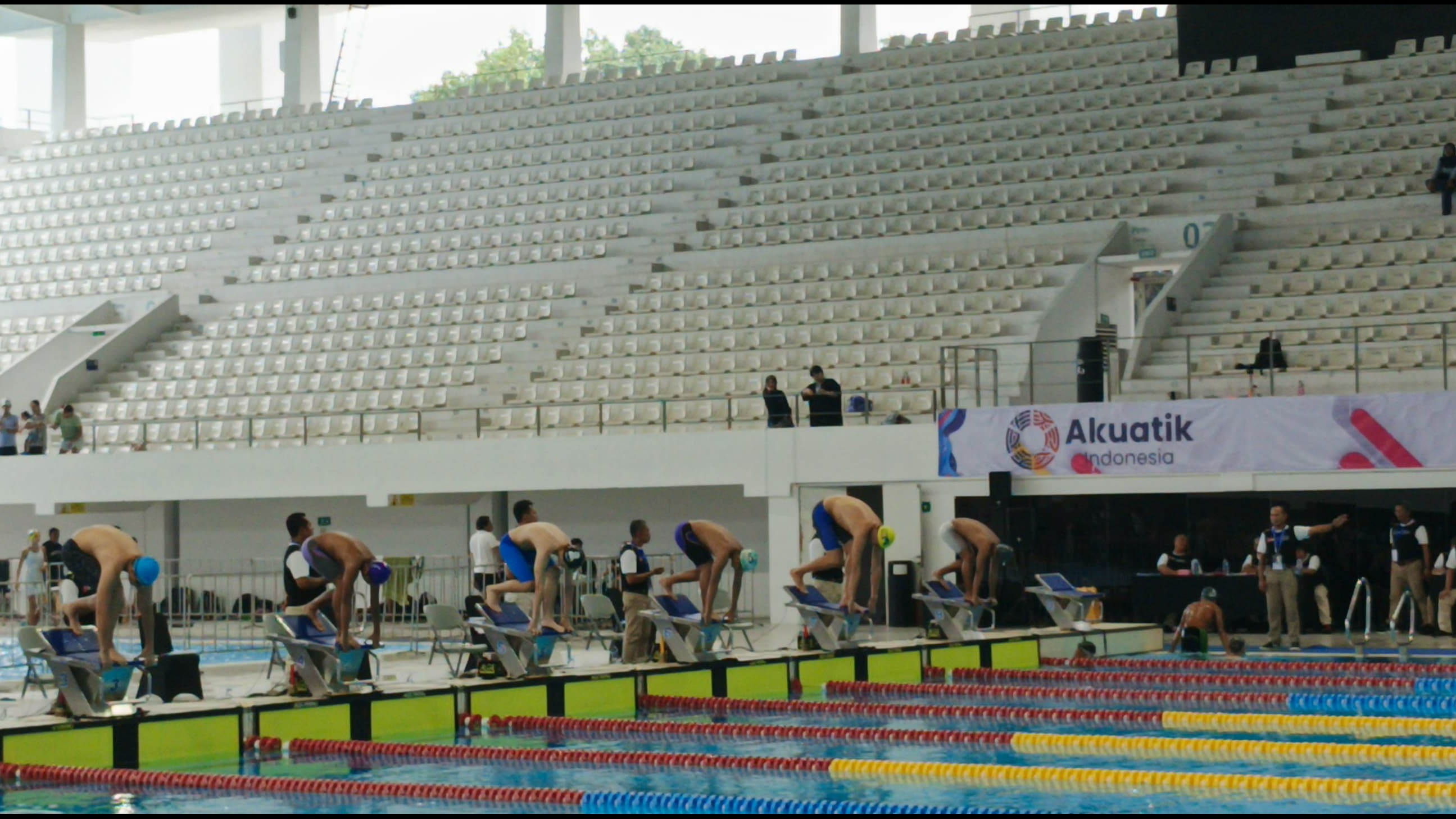 Para atlet renang Millennium Aquatic di 6th Indonesia Open Aquatic Championship (IOAC) 2024