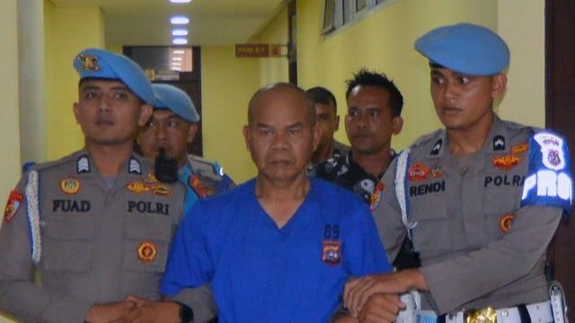 AKP Dadang pelaku kasus polisi tembak polisi yang menewaskan AKP Ulil Ryanto di Polres Solok Selatan, Sumatera Barat.