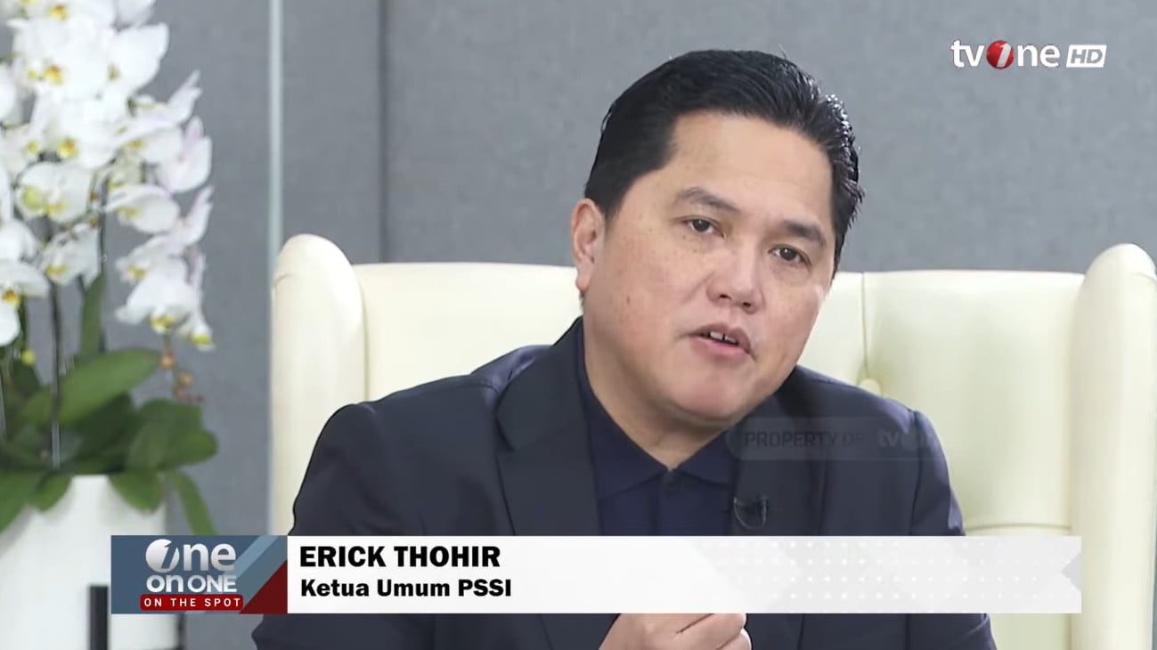 Erick Thohir di acara One on One tvOne, Minggu (24/11/2024)