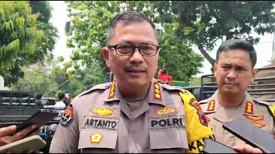 Kabidhumas Polda Jateng, Kombes Pol Artanto disela-sela kegiatan pra-rekonstruksi polisi tembak pelajar di Kota Semarang, Selasa (26/11/2024).