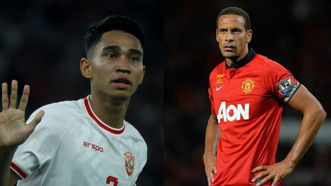 Marselino Ferdinan dan Rio Ferdinand