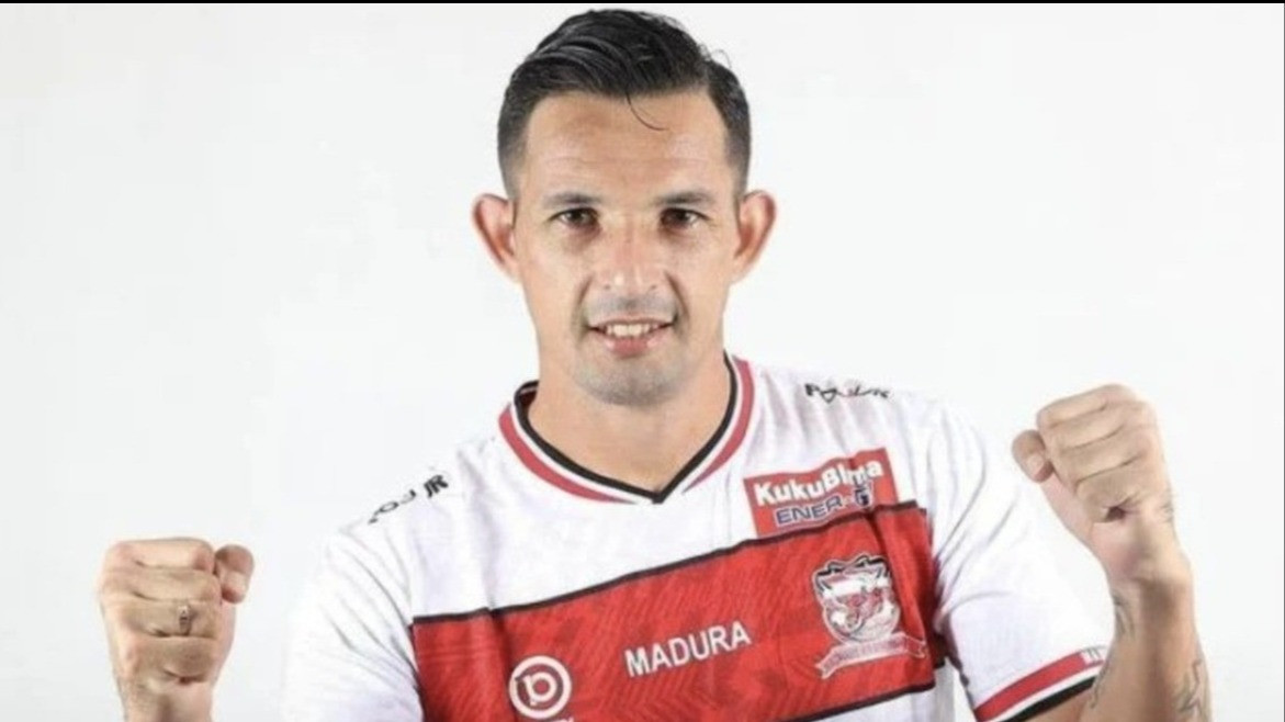 Silvio Escobar saat di Madura United