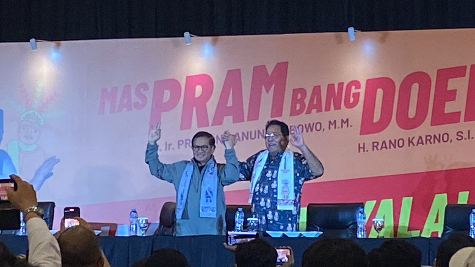 Pasangan Pilkada Jakarta 2024, Pramono Anung - Rano Karno