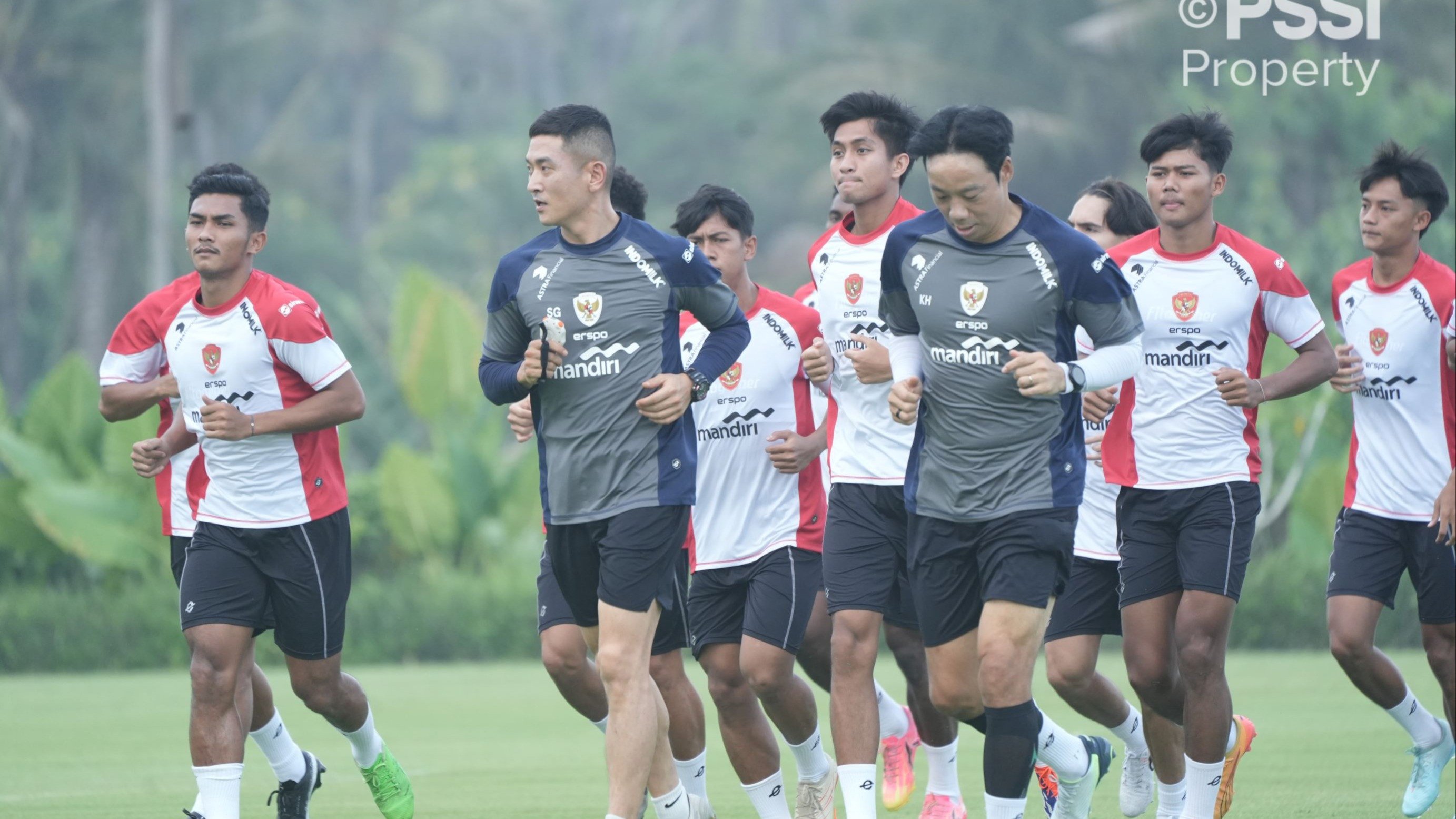 Timnas Indonesia Jalani Latihan Fisik di awal Pemusatan Latihan