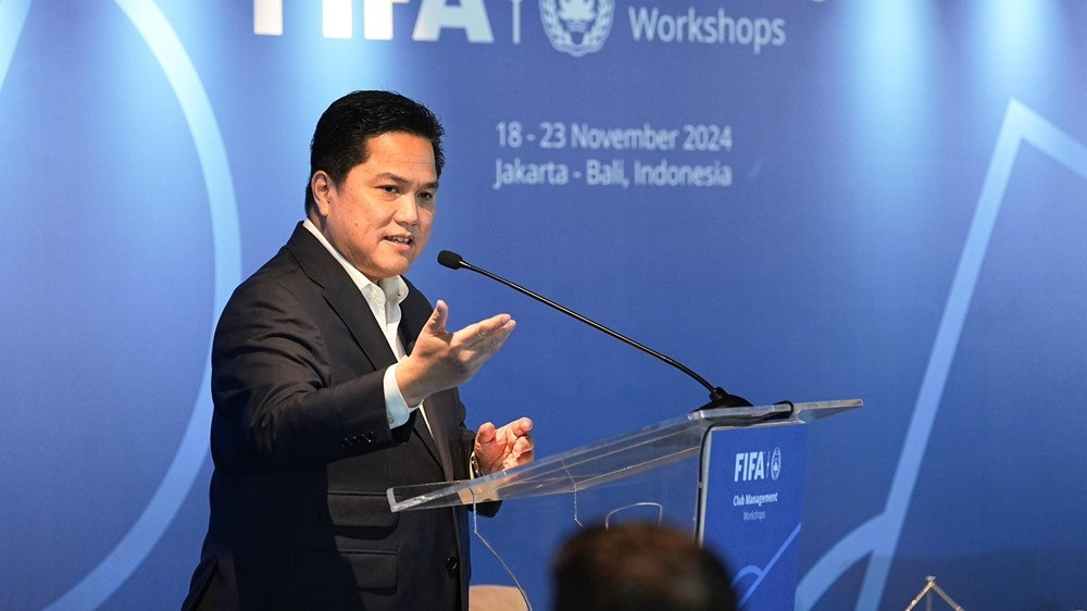 Erick Thohir bikin Timnas Indonesia jadi pembahasan di Italia