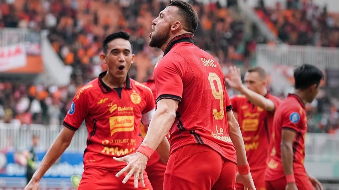 Persija Jakarta ketika menghadapi Persik Kediri di Liga 1 2024-2025