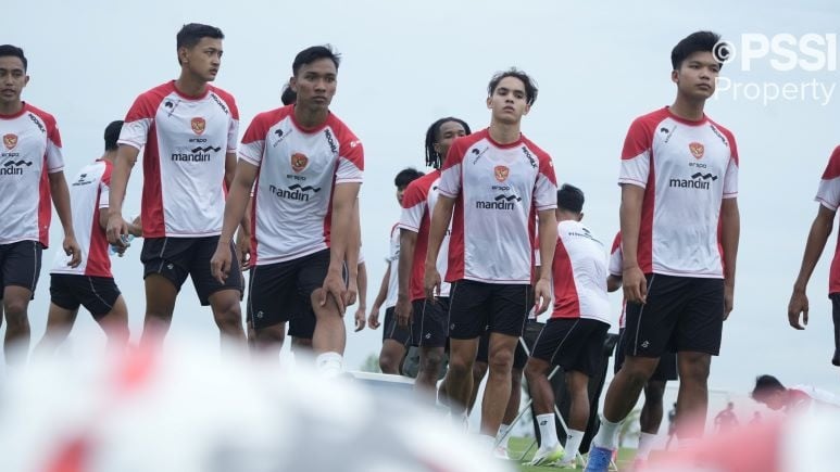 Para pemain Timnas Indonesia pada pemusatan latihan (TC) di Bali jelang Piala AFF 2024