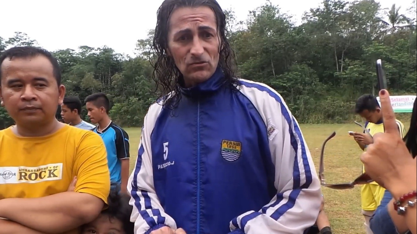 Mantan pemain asing Persib Bandung era 2000-an, Patricio Jimenez