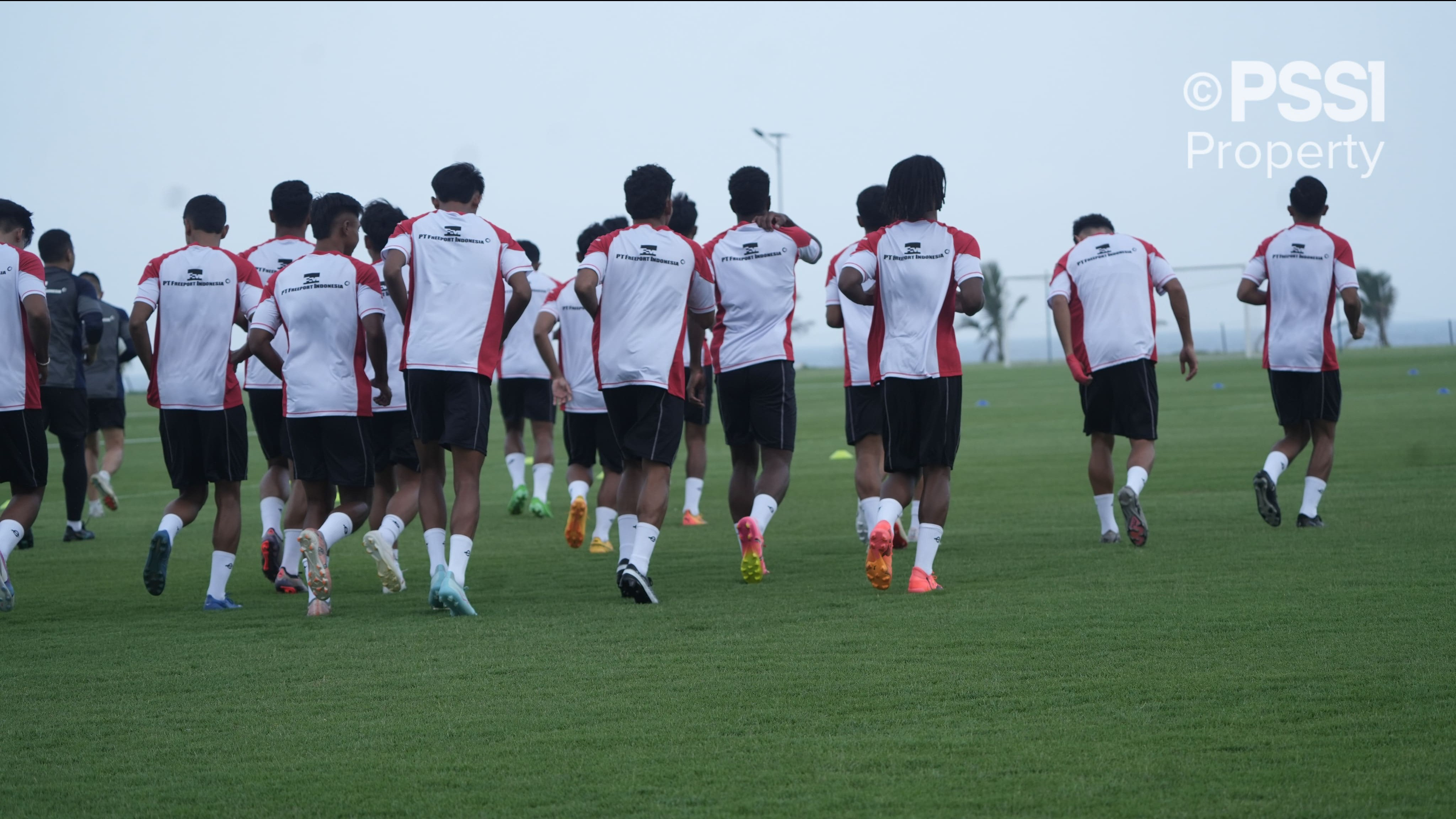 Latihan Timnas Indonesia untuk Piala AFF 2024