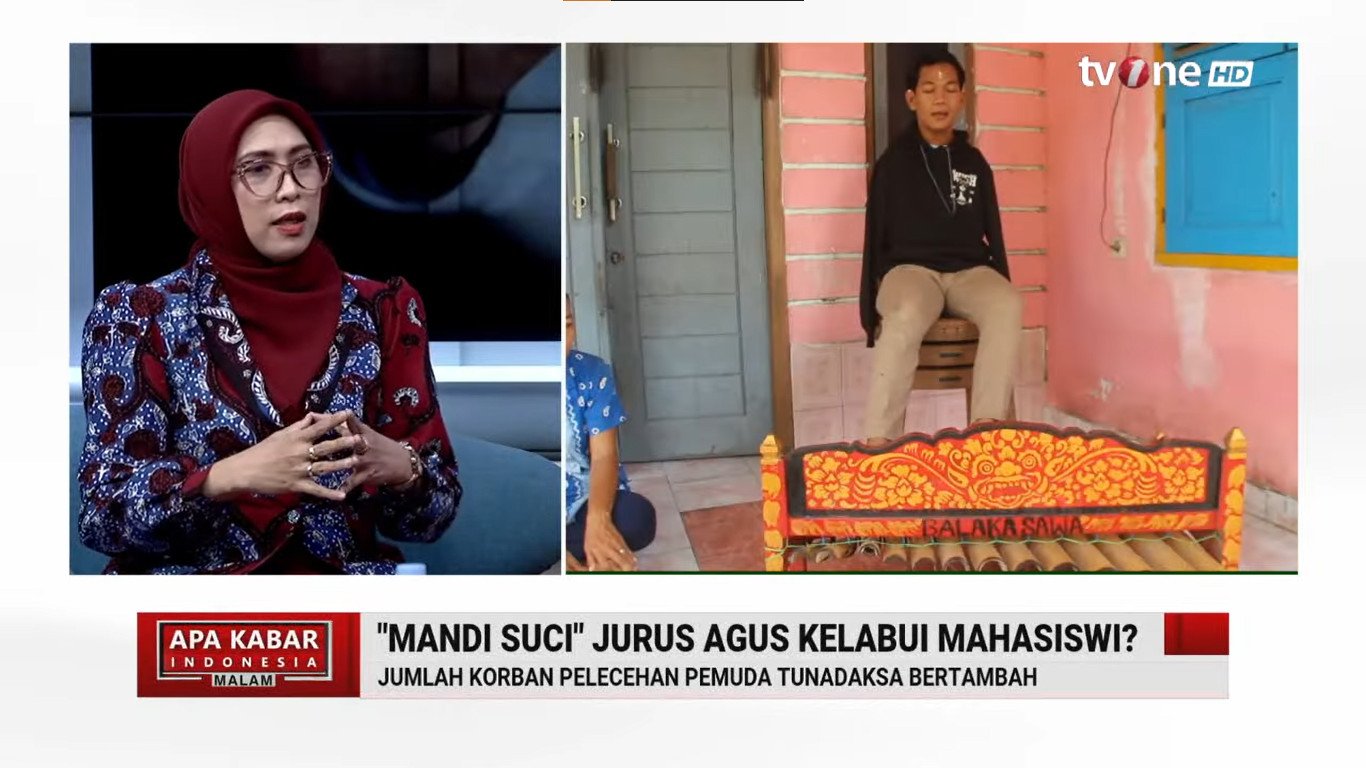 Dr. Zulvia Oktanida Syarif saat jadi narasumber di Apa Kabar Indonesia Malam di tvOne, Selasa (3/12/2024)