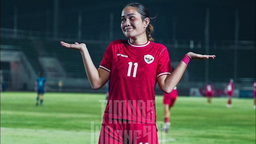 Sydney Hopper cetak satu gol untuk Timnas Putri Indonesia di final Piala AFF Putri 2024