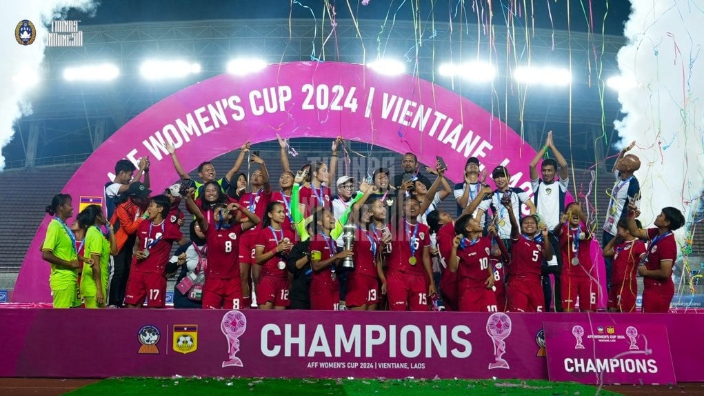 Timnas Putri Indonesia Jadi Juara Piala AFF Putri 2024