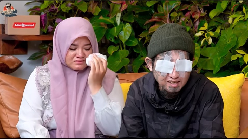 Faisal alias Icang korban korban congkel mata dan adik perempuannya