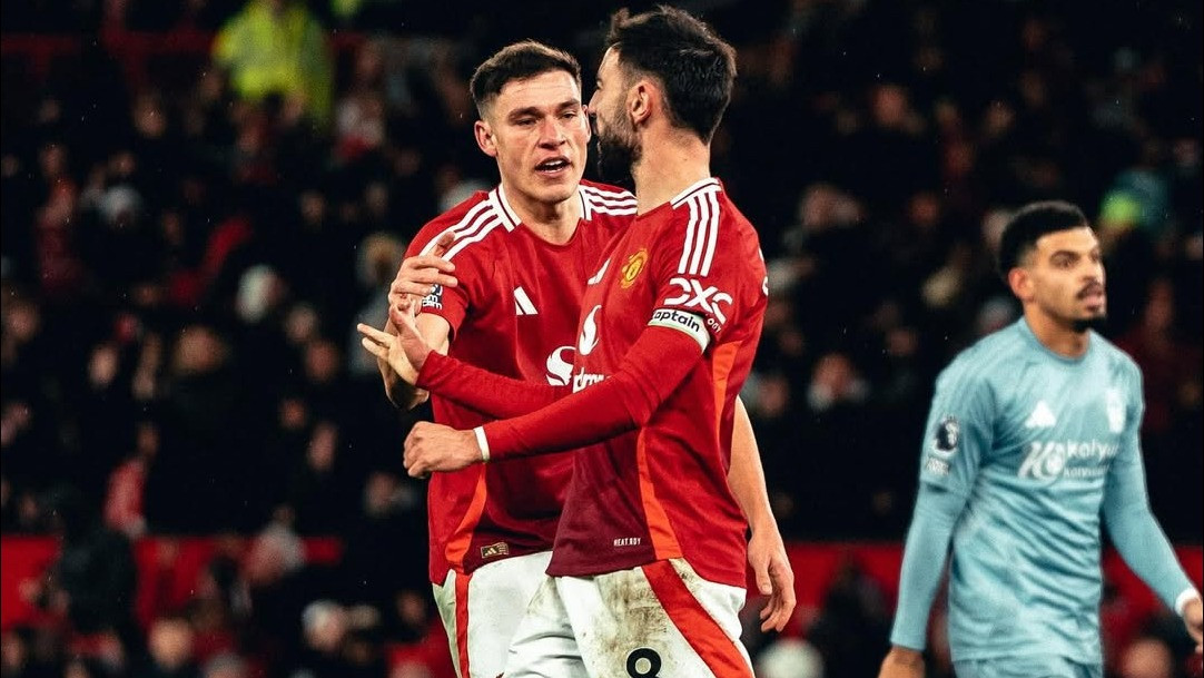 Manchester United kalah 2-3 dari Nottingham Forest di Liga Inggris 2024-2025