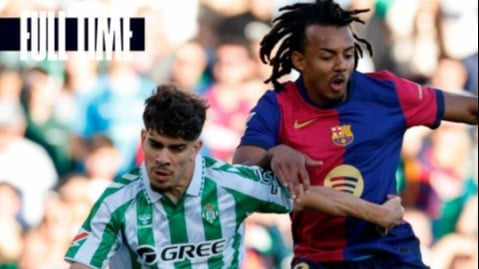 Real Betis vs Barcelona di Liga Spanyol 2024-2025