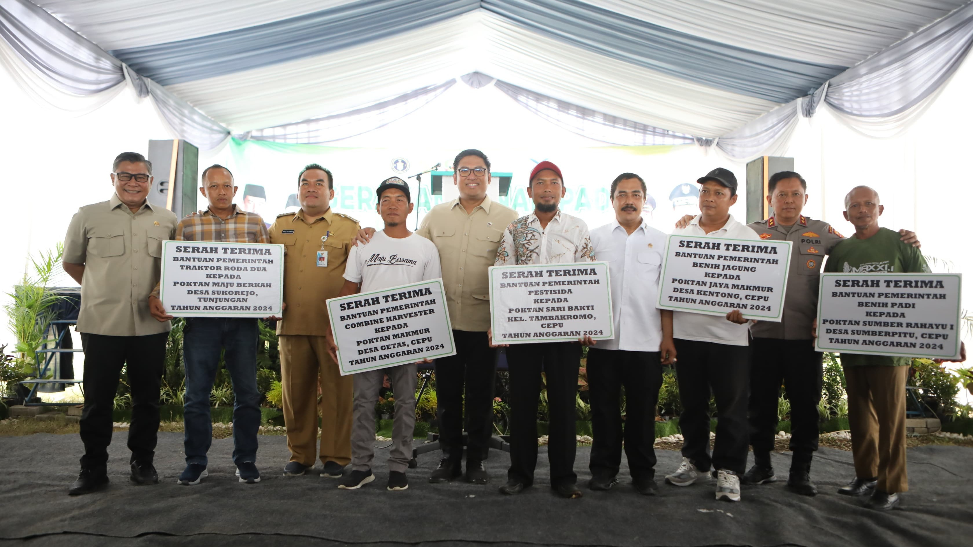 Wakil Menteri Pertanian (Wamentan), Sudaryono mendorong warga binaan lembaga permasyarakatan (Lapas) di Provinsi Jawa Tengah (Jateng)