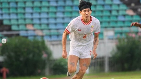 Aksi brutal bek Myanmar ke Marselino Ferdinan di Piala AFF 2024