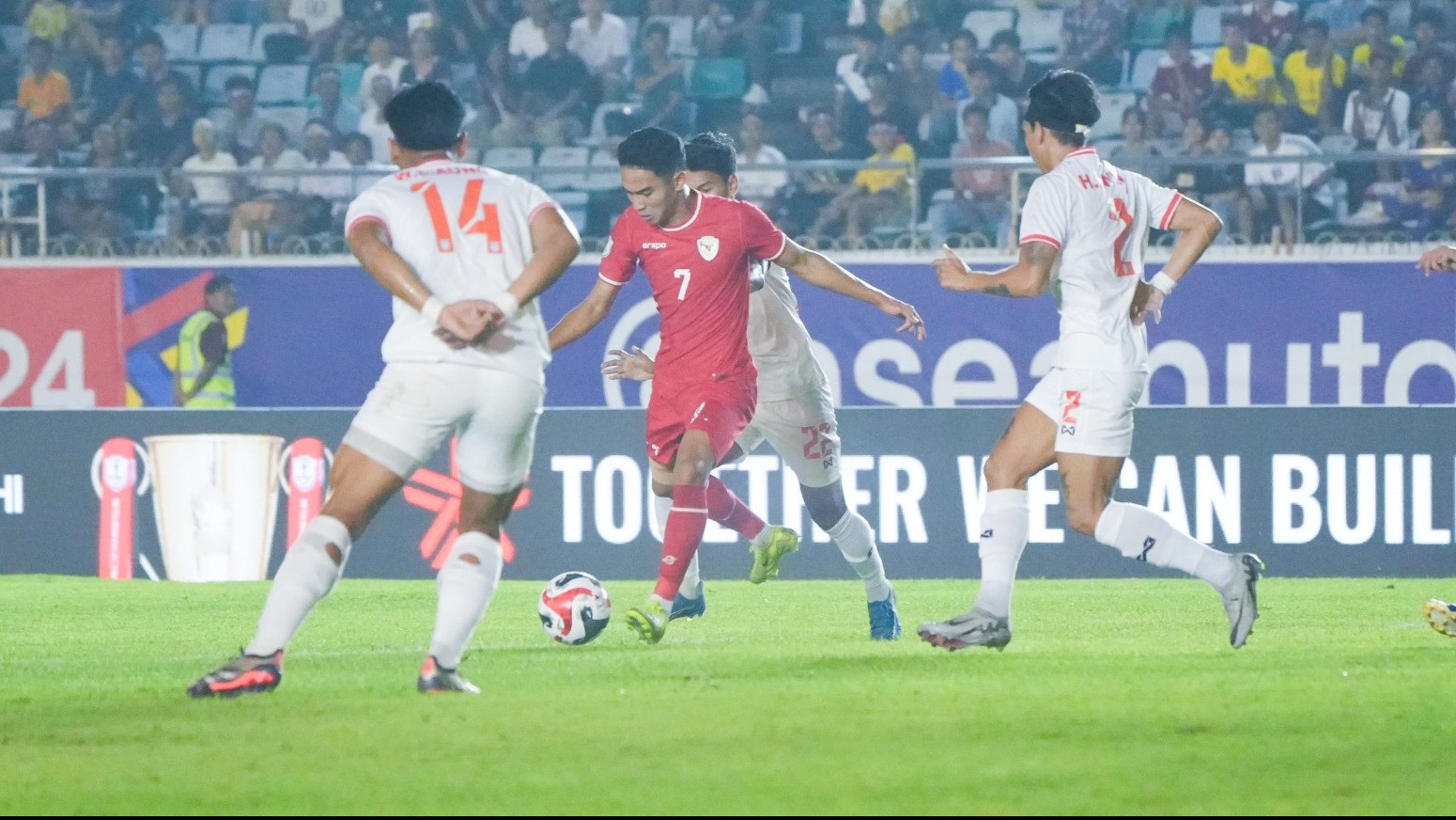 Timnas Indonesia menang tipis 1-0 atas Myanmar di laga pembuka Grup A Pialaa AFF 2024