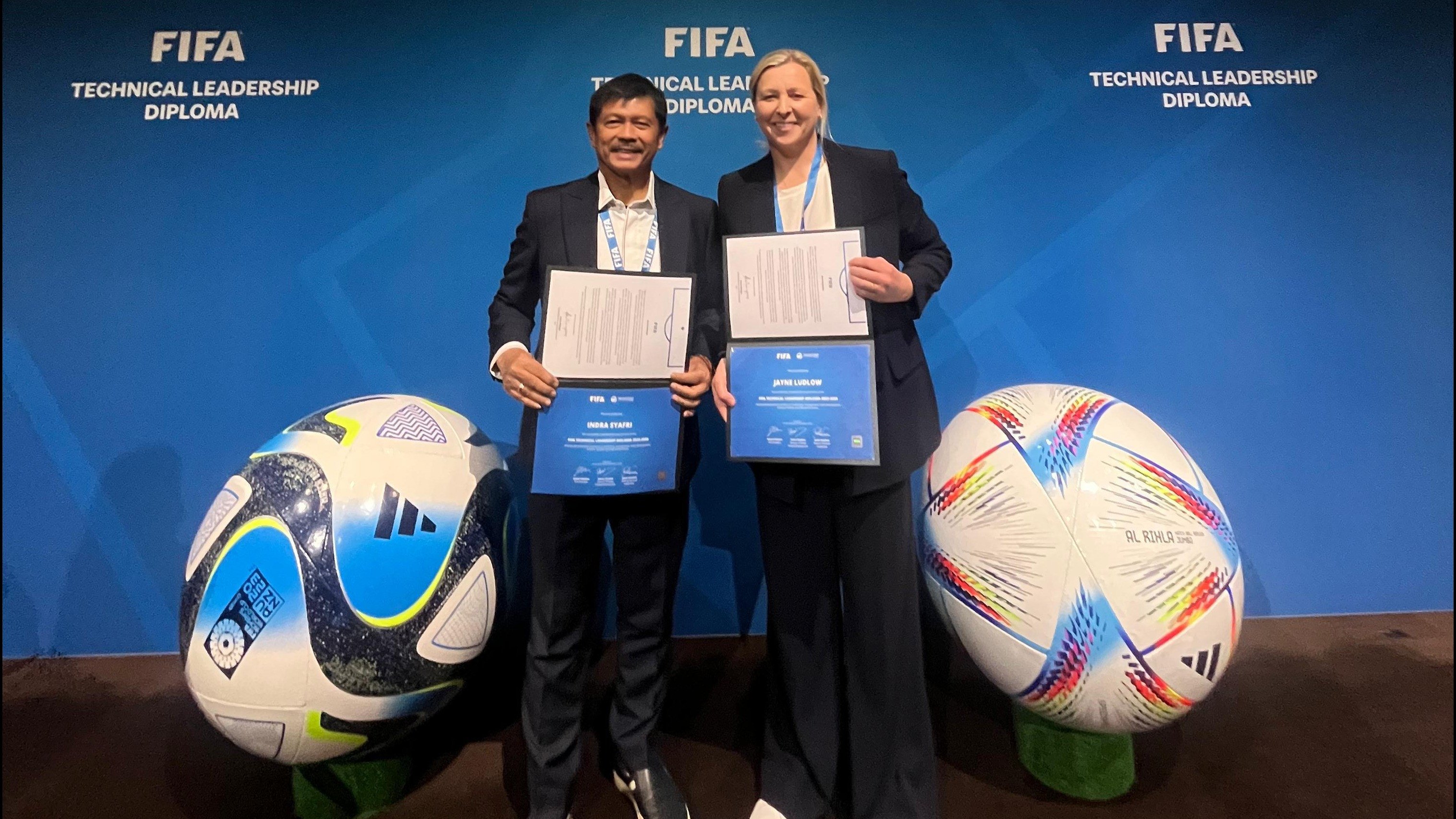 Indra Sjafri lulus FIFA Technical Leadership Diploma.