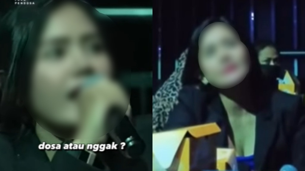 LC karaoke bertanya kepada Gus Miftah boleh atau tidak menggunakan uang dari kerja di klub malam untuk umrah.