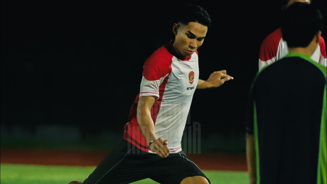 Marselino Ferdinan dikartu merah saat Timnas Indonesia ditahan Laos 3-3