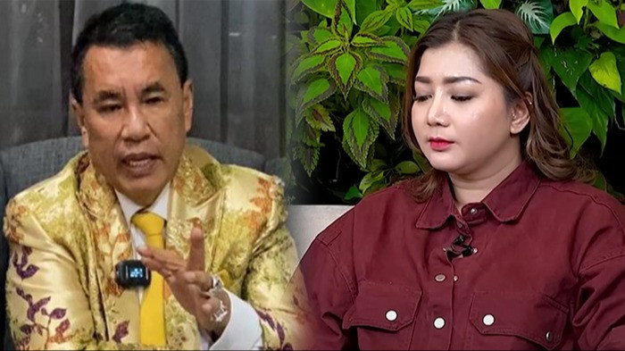 Kolase foto Hotman Paris dan Pratiwi Noviyanti