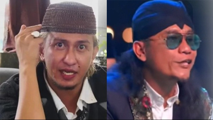 Potret Habib Bahar bin Smith dan Gus Miftah