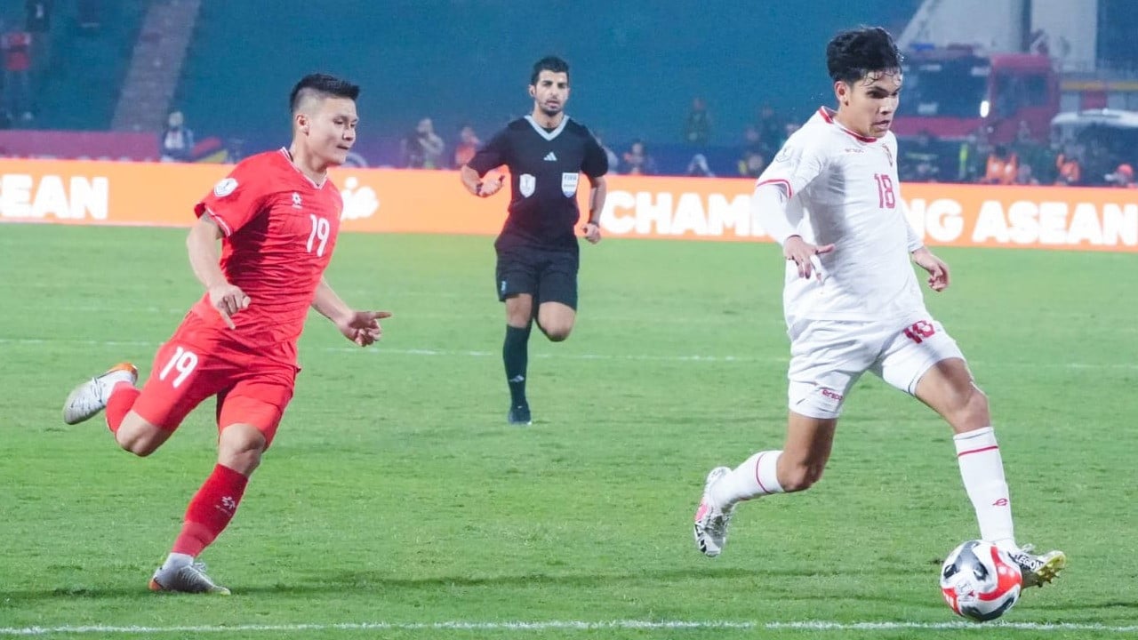 Vietnam Vs Timnas Indonesia pada Laga Piala AFF 2024 di Stadion Viet Tri pada Minggu (15/12/2024)