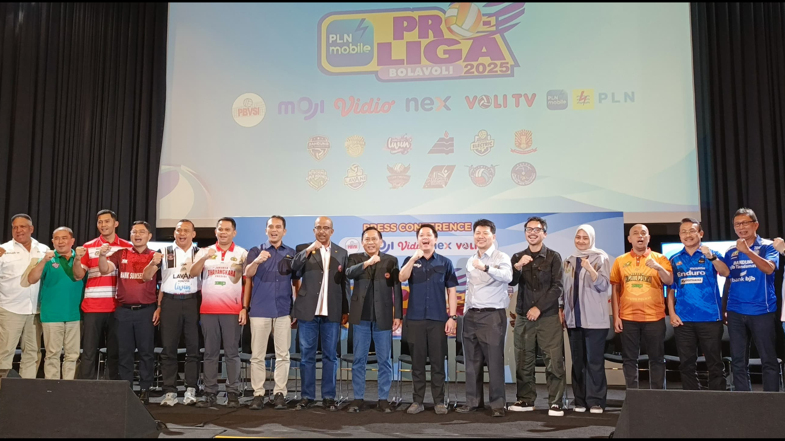 Konferensi Pers Proliga 2025 di SCTV Tower