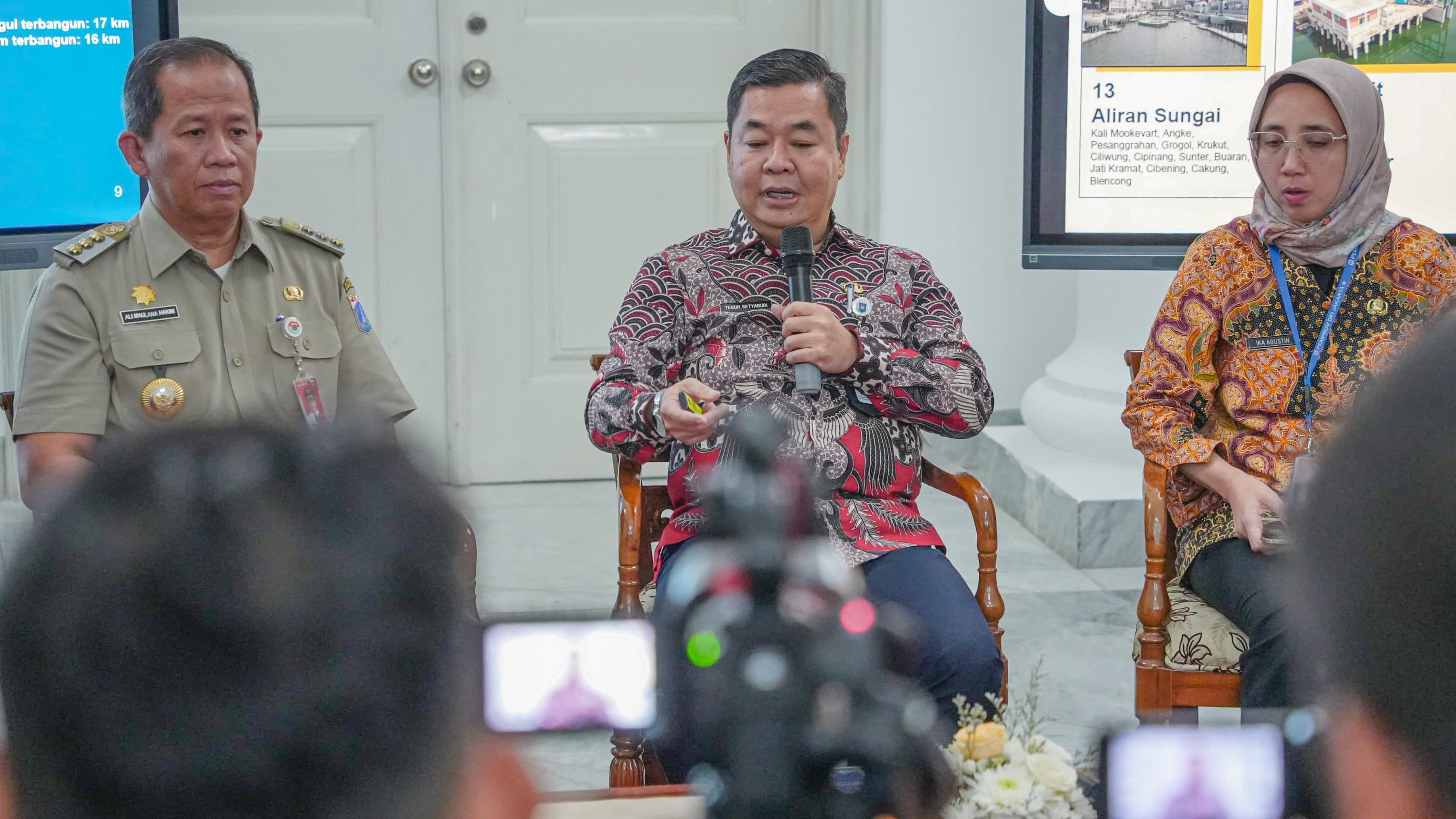 Pemprov DKI Jakarta telah menyiapkan berbagai upaya dalam mengantisipasi bencana hidrometeorologi, seperti genangan akibat curah hujan tinggi dan banjir rob.