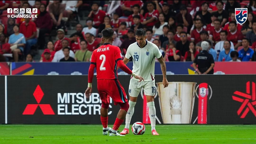 Singapura vs Thailand di Piala AFF 2024