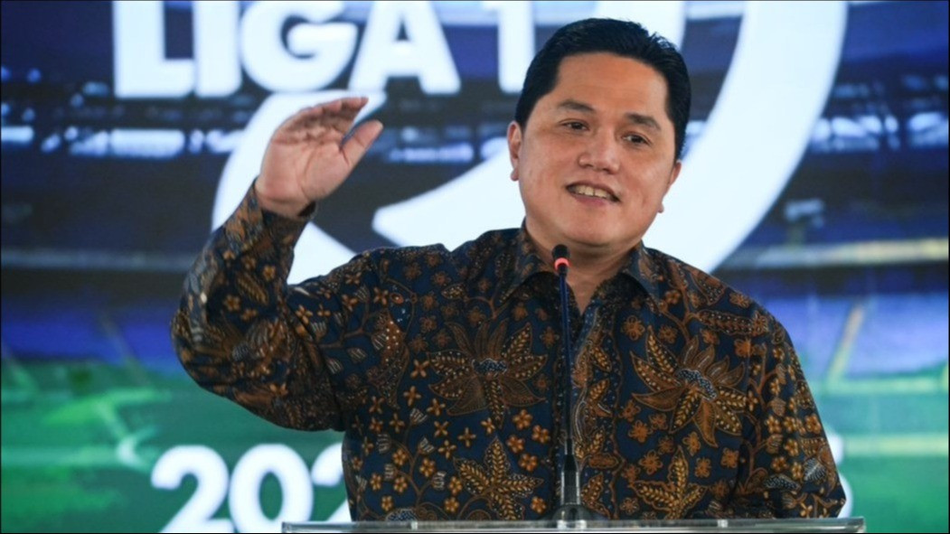 Ketua Umum PSSI, Erick Thohir sedang mengurus Timnas Indonesia