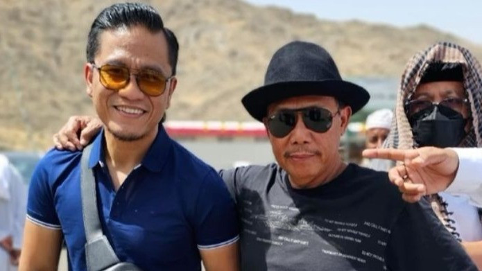 Foto kebersamaan Gus Miftah dan Abah Syarif Sragen