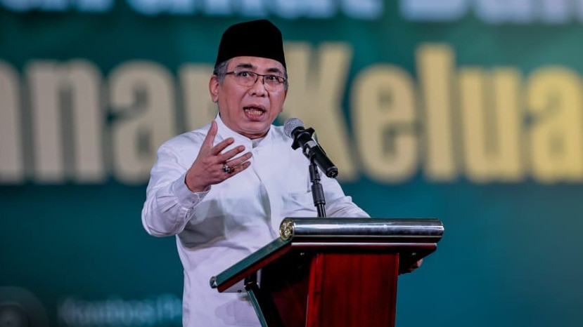 Ketua Umum PBNU KH Yahya Cholil Staquf (Gus Yahya)