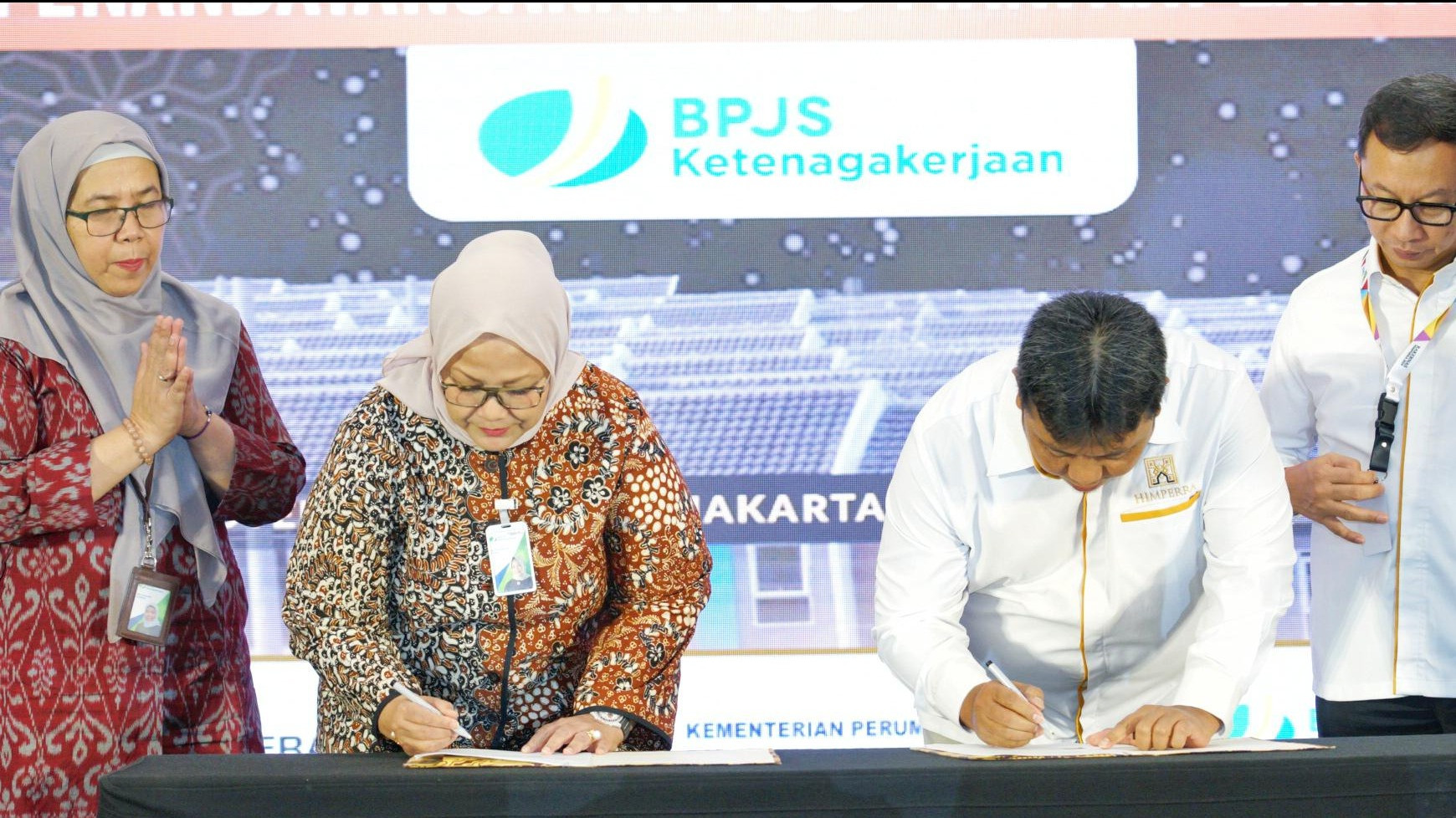 BPJS Ketenagakerjaan dan Himpunan Pengembang Pemukiman Perumahan Rakyat (Himperra) menjalin kesepakatan dalam mengoptimalkan pelaksanaan Manfaat Layanan Tambahan (MLT) perumahan pekerja.