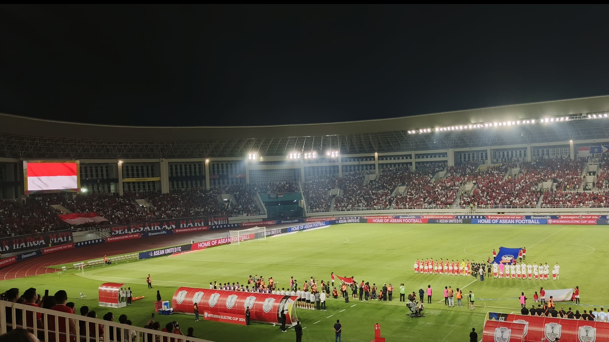 Timnas Indonesia vs Filipina di Stadion Manahan, Solo