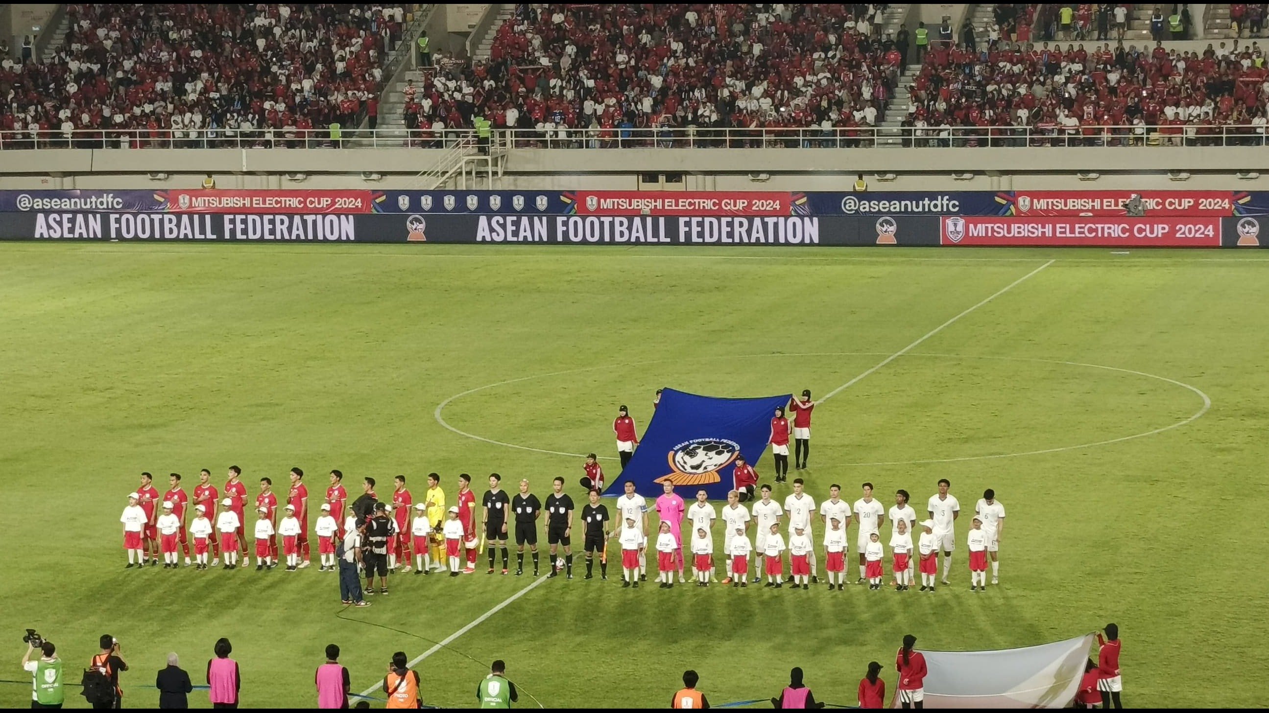 Pertandingan Timnas Indonesia kontra Filipina di Piala AFF 2024