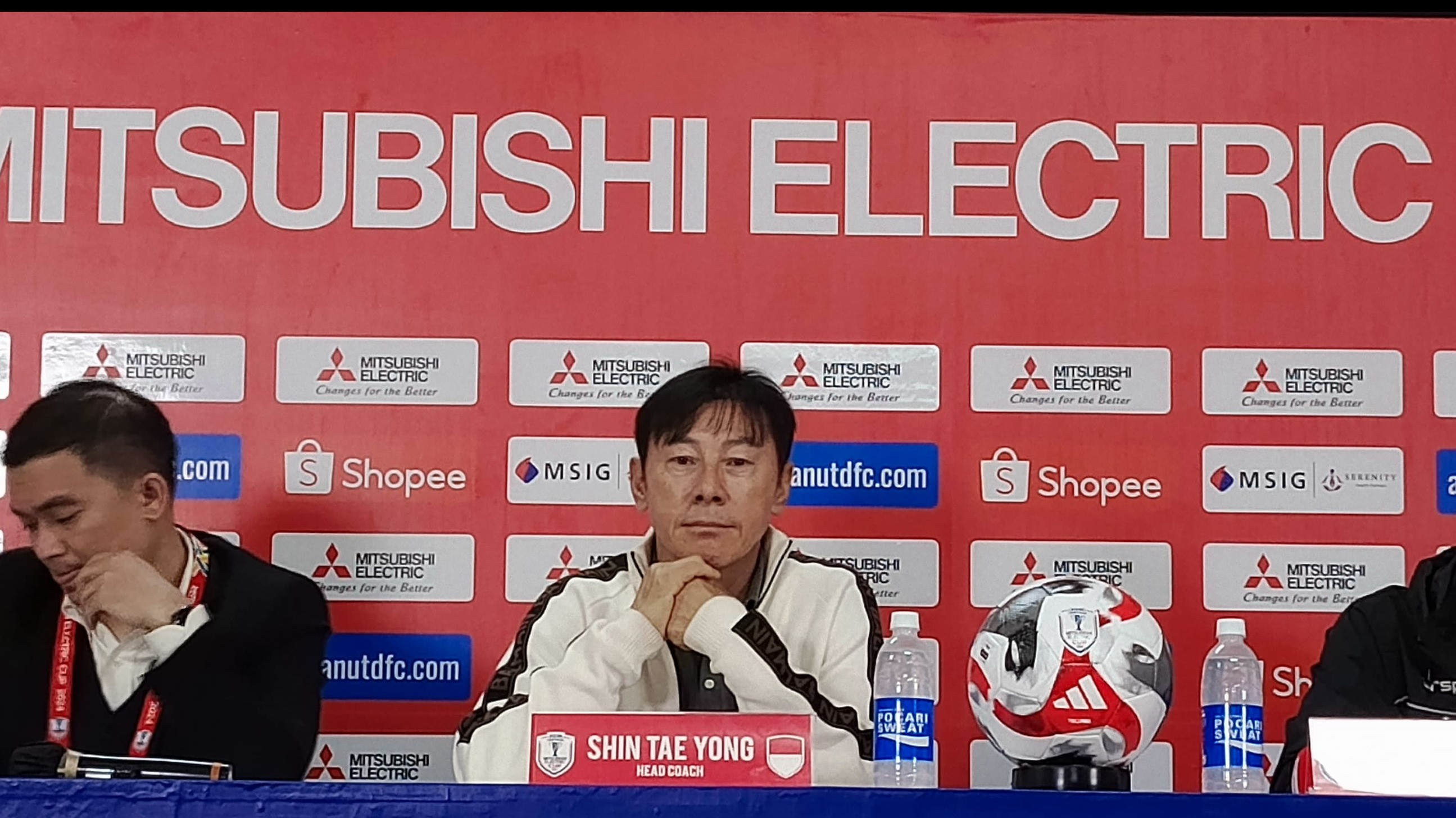 Pelatih Timnas Indonesia, Shin Tae-yong Setelah Laga Melawan Filipina di PIala AFF 2024