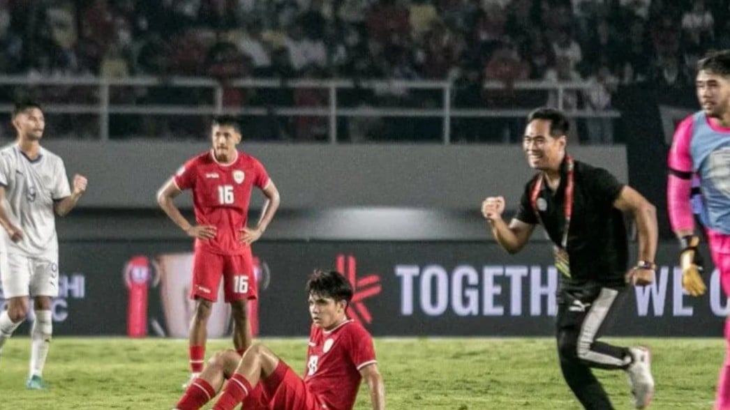 Suasana usai pertandingan Timnas Indonesia melawan Filipina dalam laga Piala AFF 2024, Sabtu (21/12).