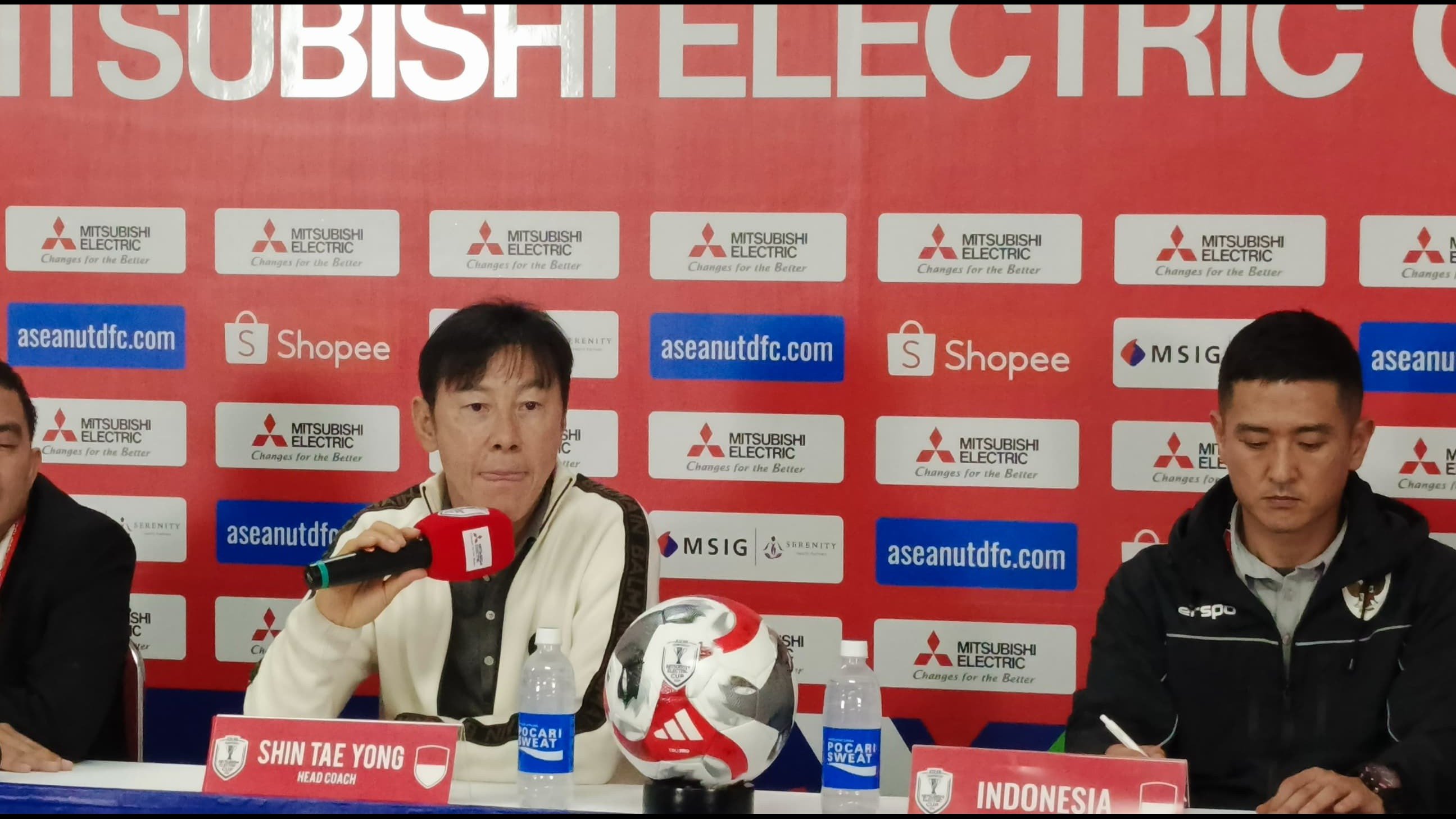 Pelatih Shin Tae-yong Bicara Penampilan Rafael Struick Bersama Timnas Indonesia di Piala AFF 2024