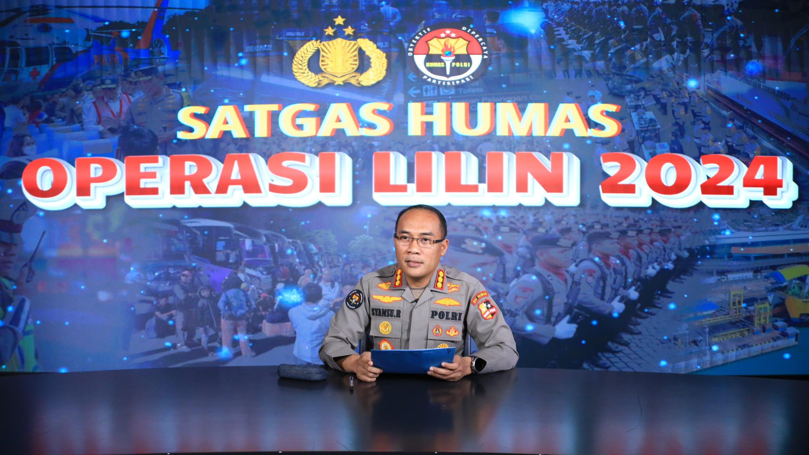 Juru Bicara Operasi Lilin 2024, Kombes Pol Syamsu Ridwan.