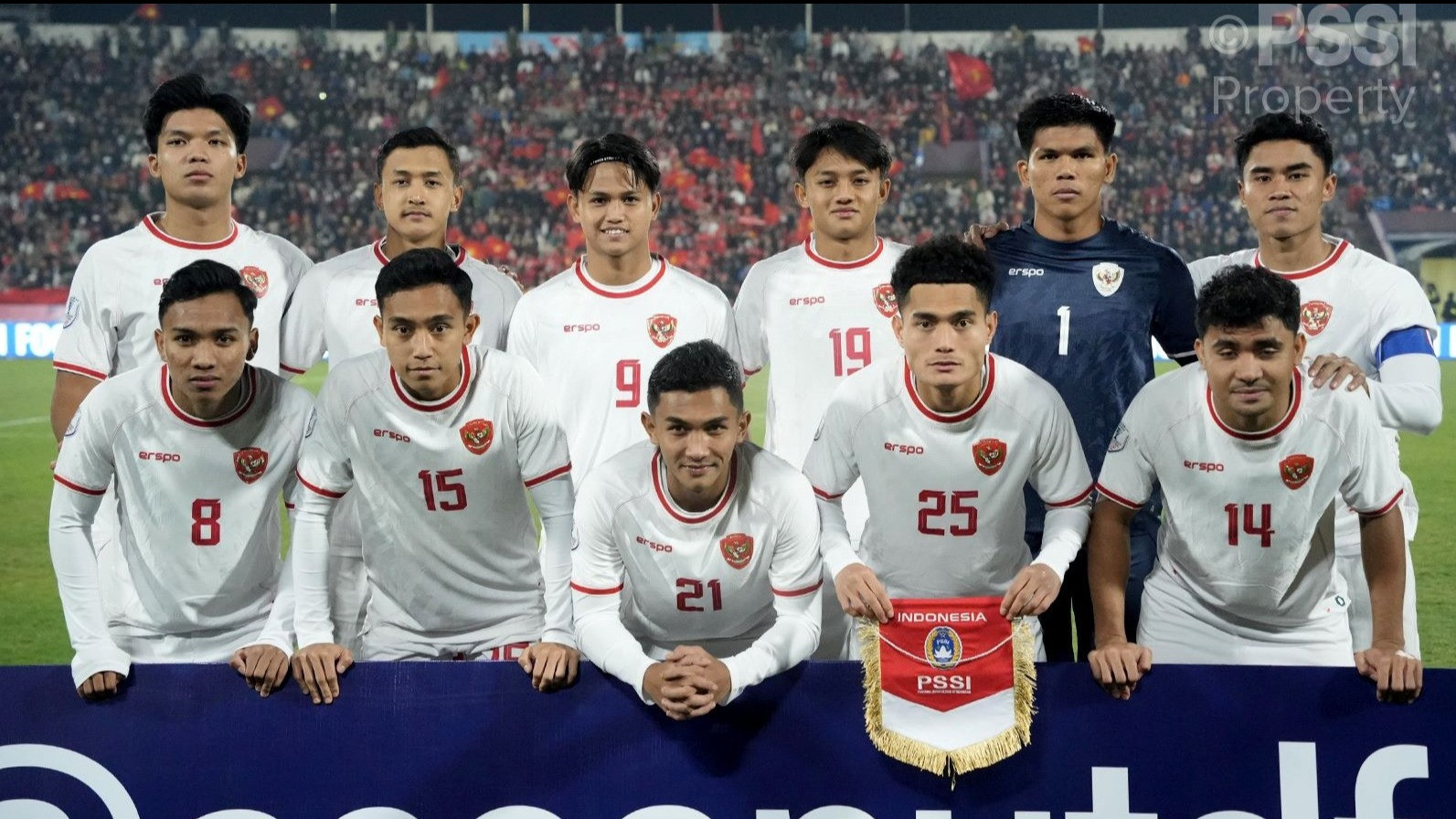 Skuad timnas Indonesia di Piala AFF 2024.