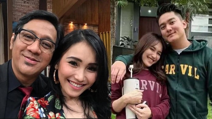 Potret kedekatan Ayu Ting Ting dengan Andre Taulany dan Boy William