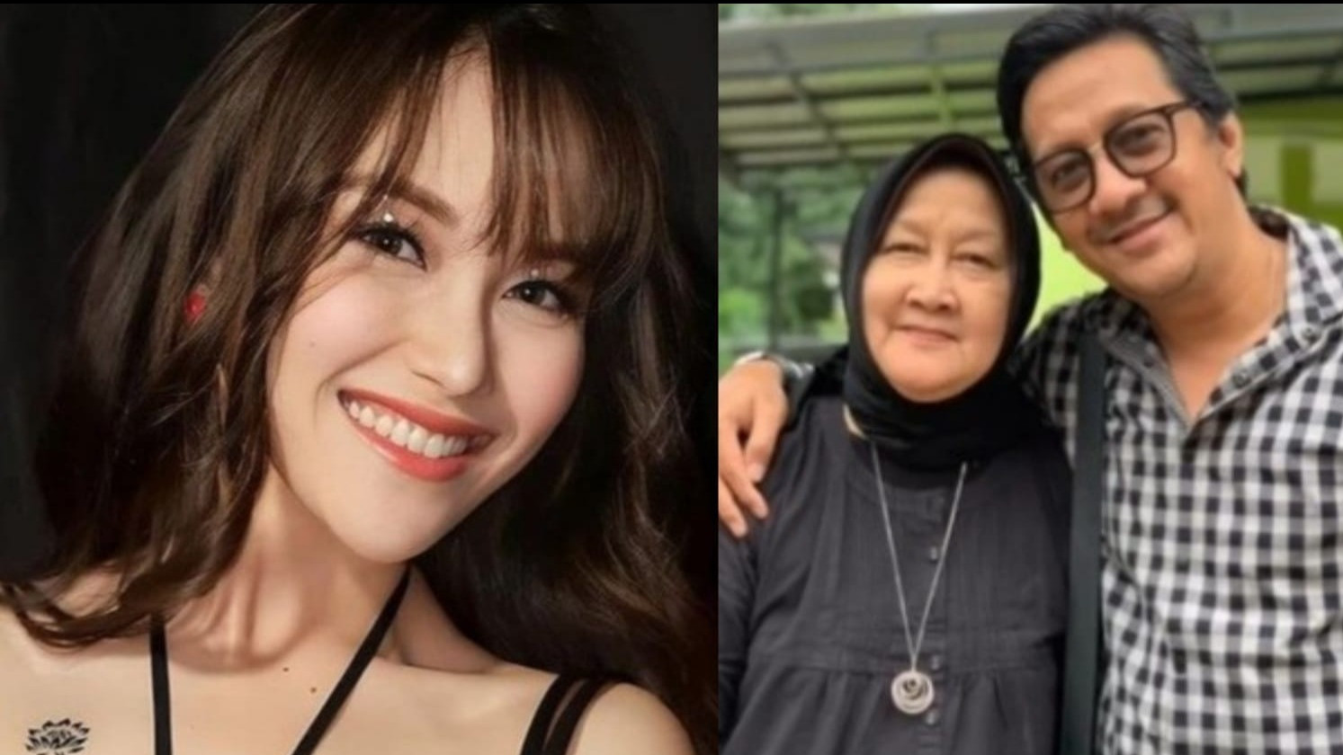 Ayu Ting Ting, Andre Taulany dan ibunya