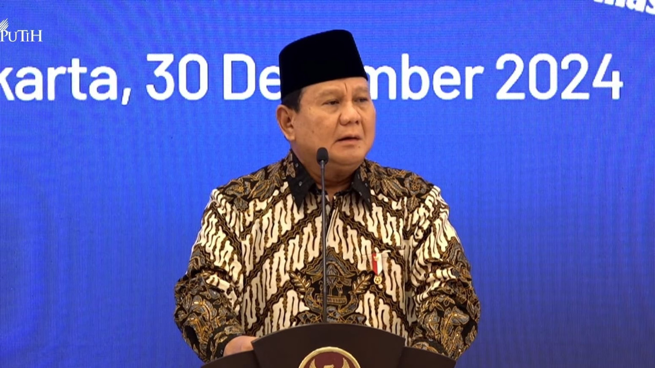 Presiden Prabowo Subianto di Musrenbangnas RPJMN 2025-2029