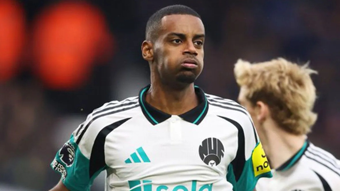 Pemain Newcastle United Alexander Isak