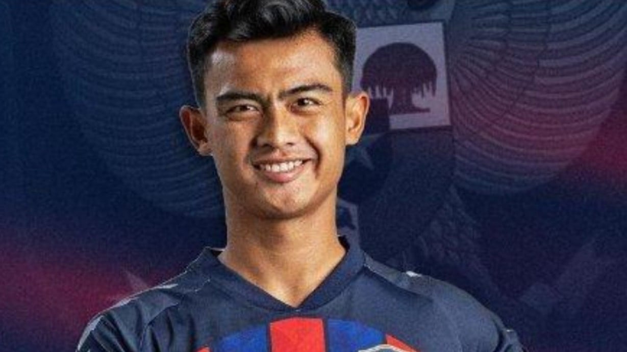 Pemain Timnas Indonesia, Pratama Arhan saat berseragam Suwon FC.