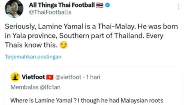 Media Vietnam dan Thailand sindir Malaysia soal pemain keturunan