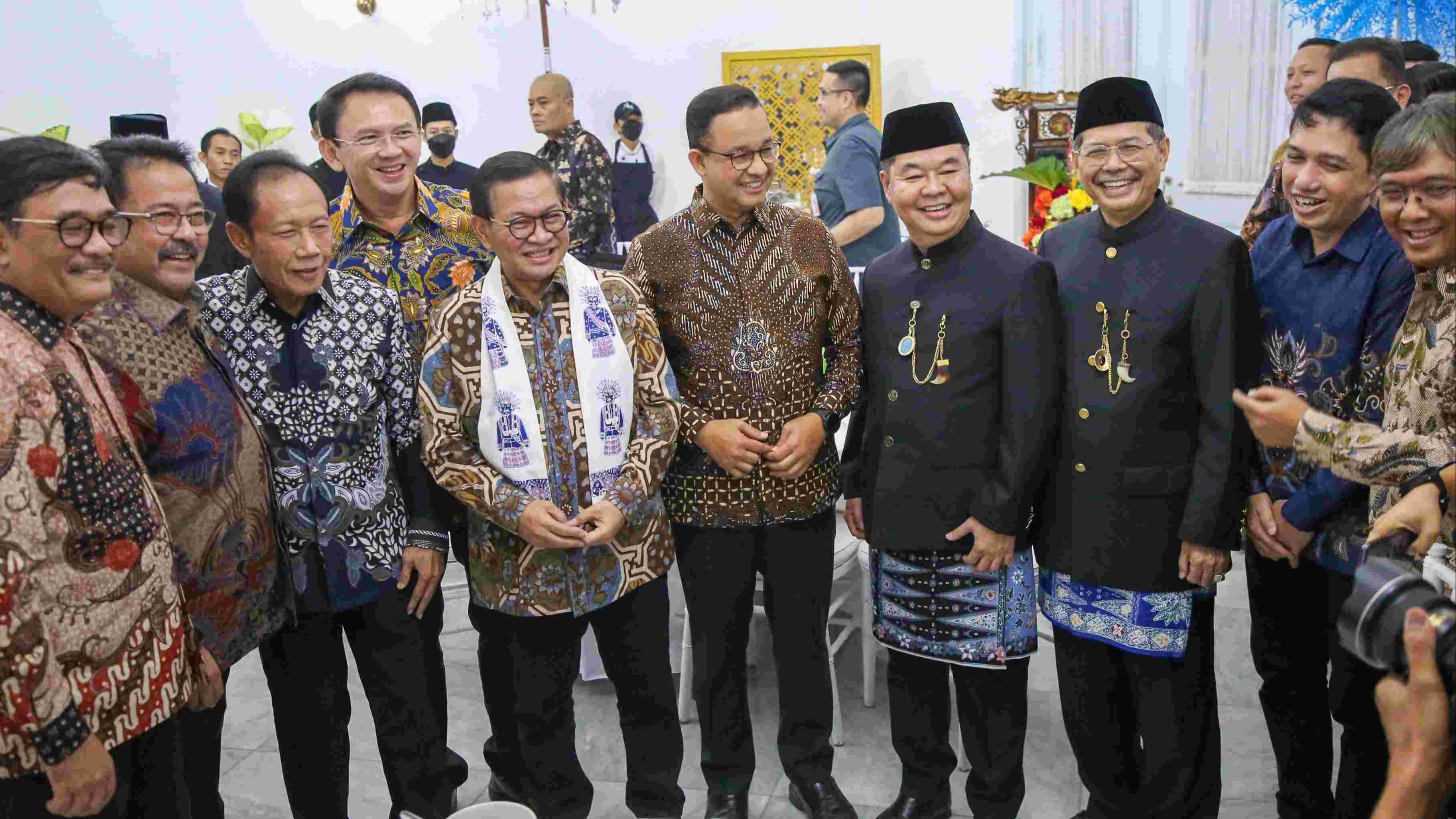 Pj. Gubernur Jakarta dan Mantan Gubernur DKI Jakarta